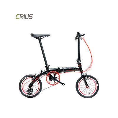 Полная устойчивая к ударам рама Crius 14 дюймовые умные легкие сложные велосипеды из сплава для взрослых