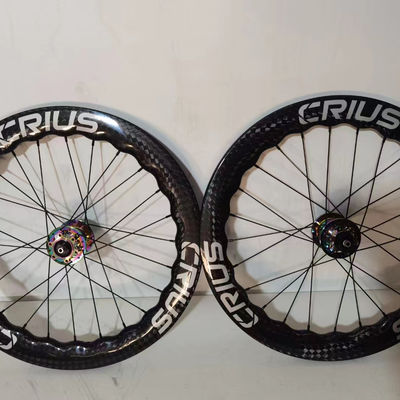 Углеродный колесный комплект BMX 1,8 кг Вес для складного велосипеда Crius Долговечные показатели