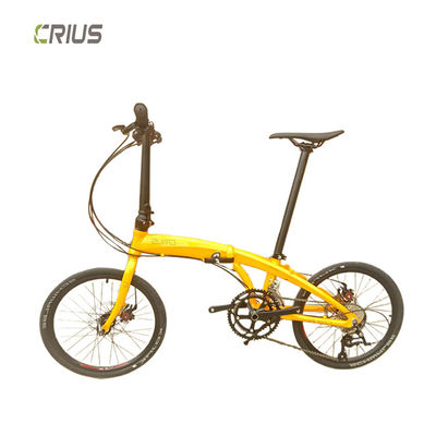 Crius 20 "Алюминиевый сплав складной тренировочный велосипед с 9-скоростной цепью FSC и SMN 4000 Shifer