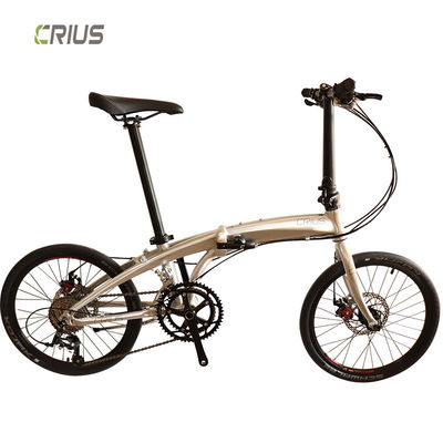 Crius 20 "Алюминиевый сплав складной тренировочный велосипед с 9-скоростной цепью FSC и SMN 4000 Shifer