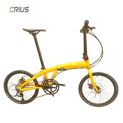 Crius 20 "Алюминиевый сплав складной тренировочный велосипед с 9-скоростной цепью FSC и SMN 4000 Shifer