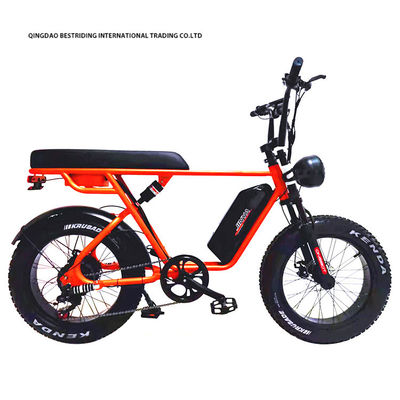 20 дюймов жирные шины Эбике 48V 1000W электрический горный велосипед для экологически чистых поездок