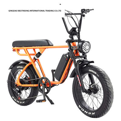 20 дюймов жирные шины Эбике 48V 1000W электрический горный велосипед для экологически чистых поездок