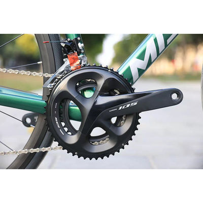 Сделанный женский гоночный велосипед с тормозом SHIMANO BR-R7020 и легкой алюминиевой рамой