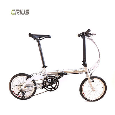 Мужской 16-дюймовый Crius Shadow Standard складной велосипед с кассетой Xunjie 9s 11-28T