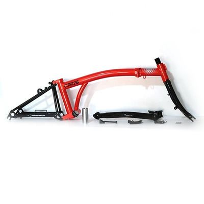 Легкий 16"-17" CR-MO 4130 стальной складной велосипед для приключений на открытом воздухе