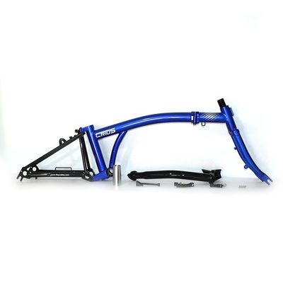 Легкий 16"-17" CR-MO 4130 стальной складной велосипед для приключений на открытом воздухе