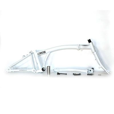 Легкий 16"-17" CR-MO 4130 стальной складной велосипед для приключений на открытом воздухе