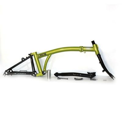 Легкий 16"-17" CR-MO 4130 стальной складной велосипед для приключений на открытом воздухе