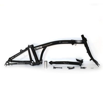 Легкий 16"-17" CR-MO 4130 стальной складной велосипед для приключений на открытом воздухе