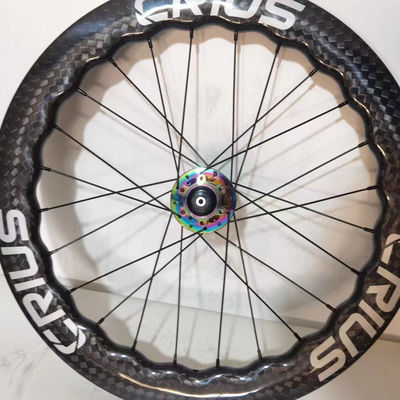 Углеродный колесный комплект BMX 1,8 кг Вес для складного велосипеда Crius Долговечные показатели