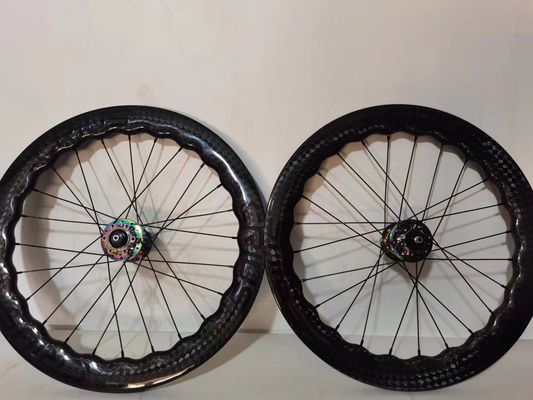 Углеродный колесный комплект BMX 1,8 кг Вес для складного велосипеда Crius Долговечные показатели