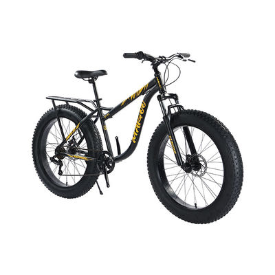 Мужской стальной каркас жирный велосипед 26 "х 4,0" Shimano 7s Сильный носитель с индивидуальным логотипом